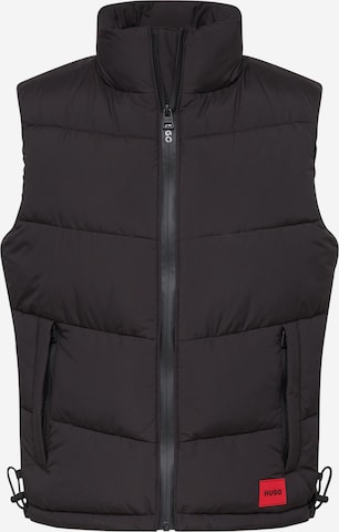 HUGO Vest 'Baltino' in Black: front