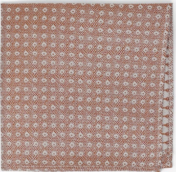 Real Guys Pocket Square in Brown: front