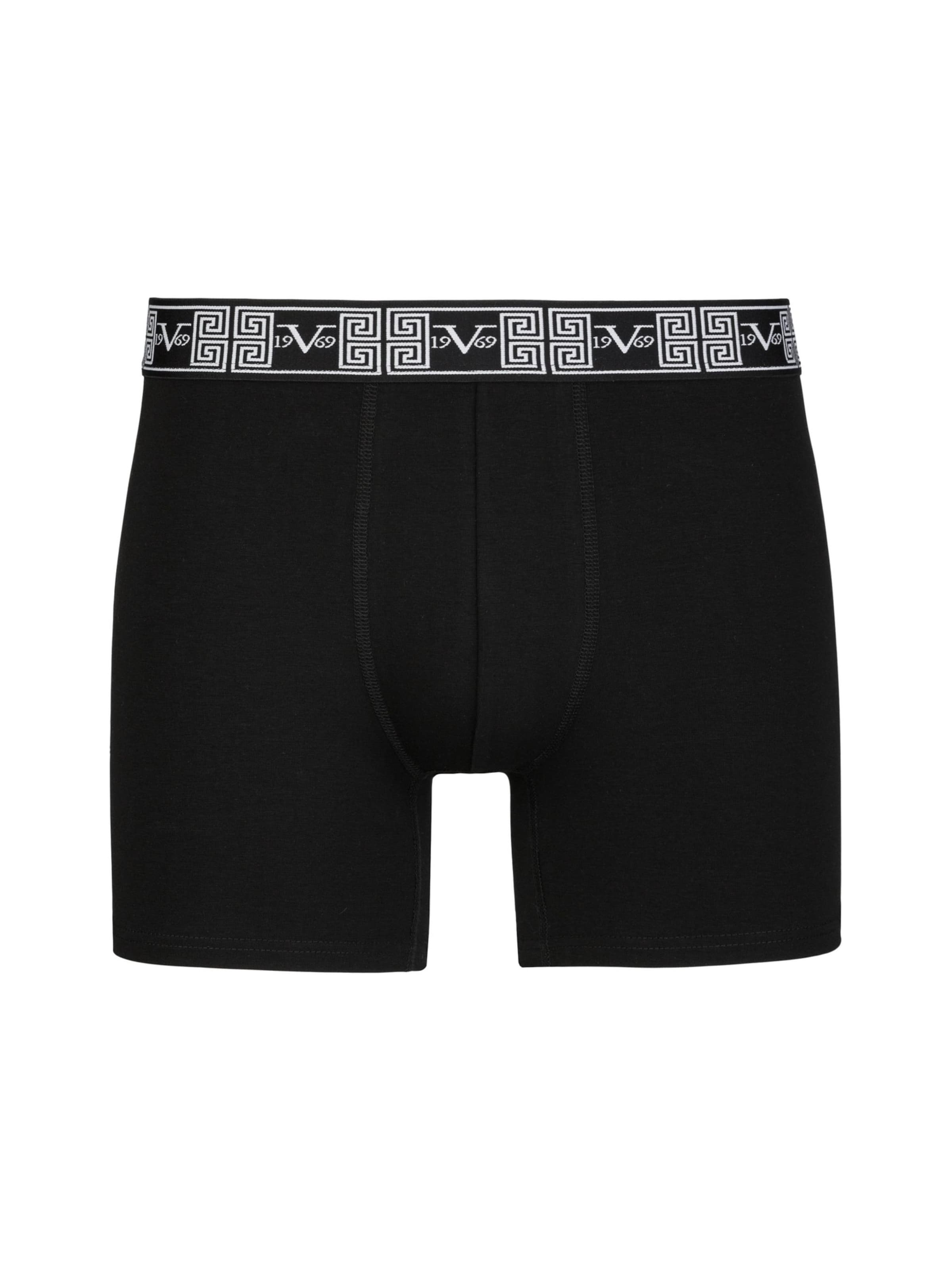 19V69 ITALIA Boxershorts 'Francesco' in Blauw