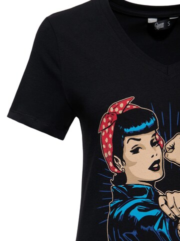 Queen Kerosin Shirt 'We can do it' in Black