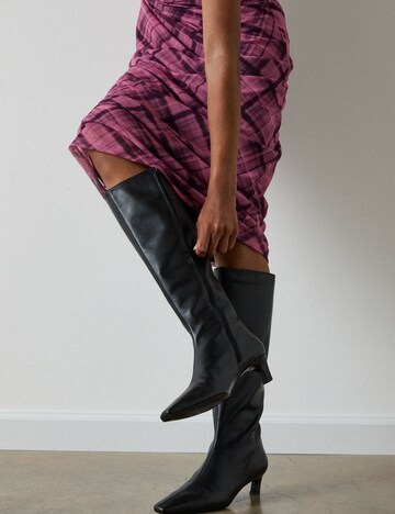Whistles Dress in Pink: side