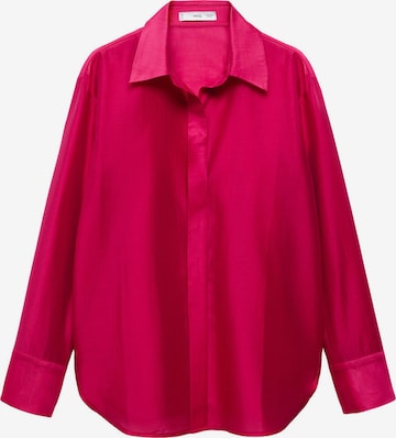 MANGO Blouse 'MALVA' in Rood: voorkant