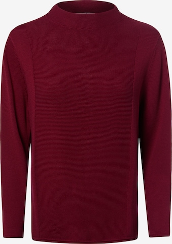 Pull-over Marie Lund en rouge : devant