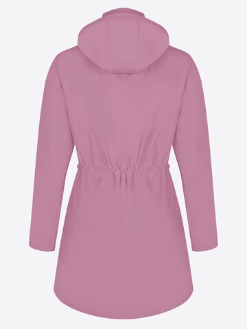 ATLASLAVA Outdoormantel 'ATLASLAVA Damen Regenjacke Lang'‌‌‌‌ in Pink