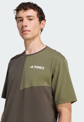 T-Shirt fonctionnel 'Multi' ADIDAS TERREX en vert