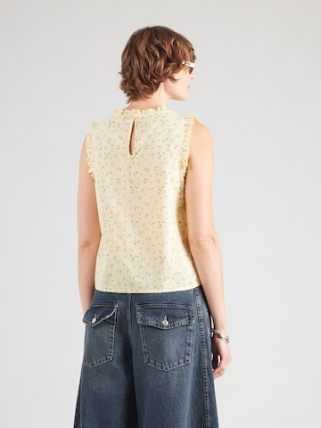 Chemisier 'VMTRINE' VERO MODA en jaune
