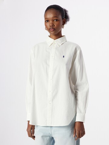 Polo Ralph Lauren Bluse i beige: forside