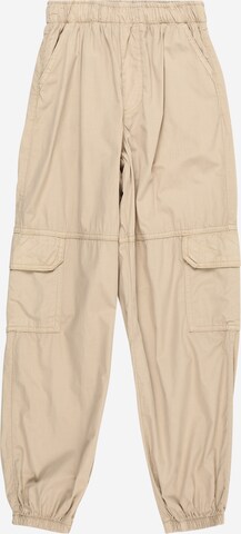 STACCATO Tapered Broek in Beige: voorkant