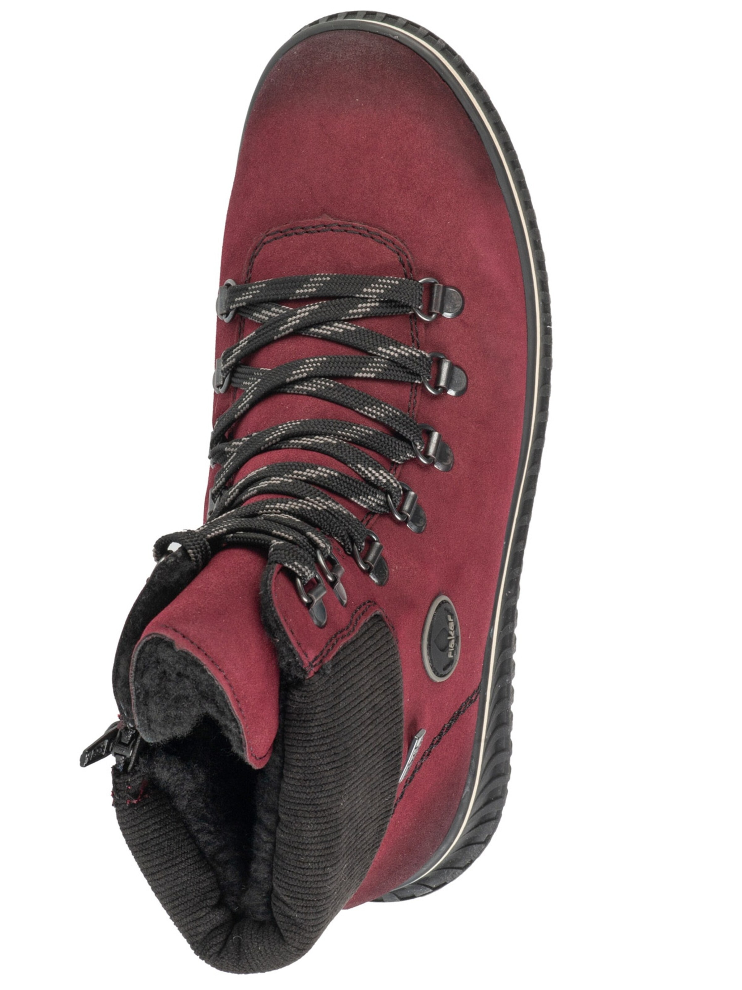 Bottes à lacets '74247' Rieker en rouge