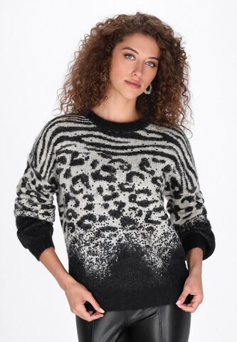 faina - Pullover em preto: frente