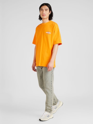 Sixth June - Camiseta 'THUNDER' en naranja