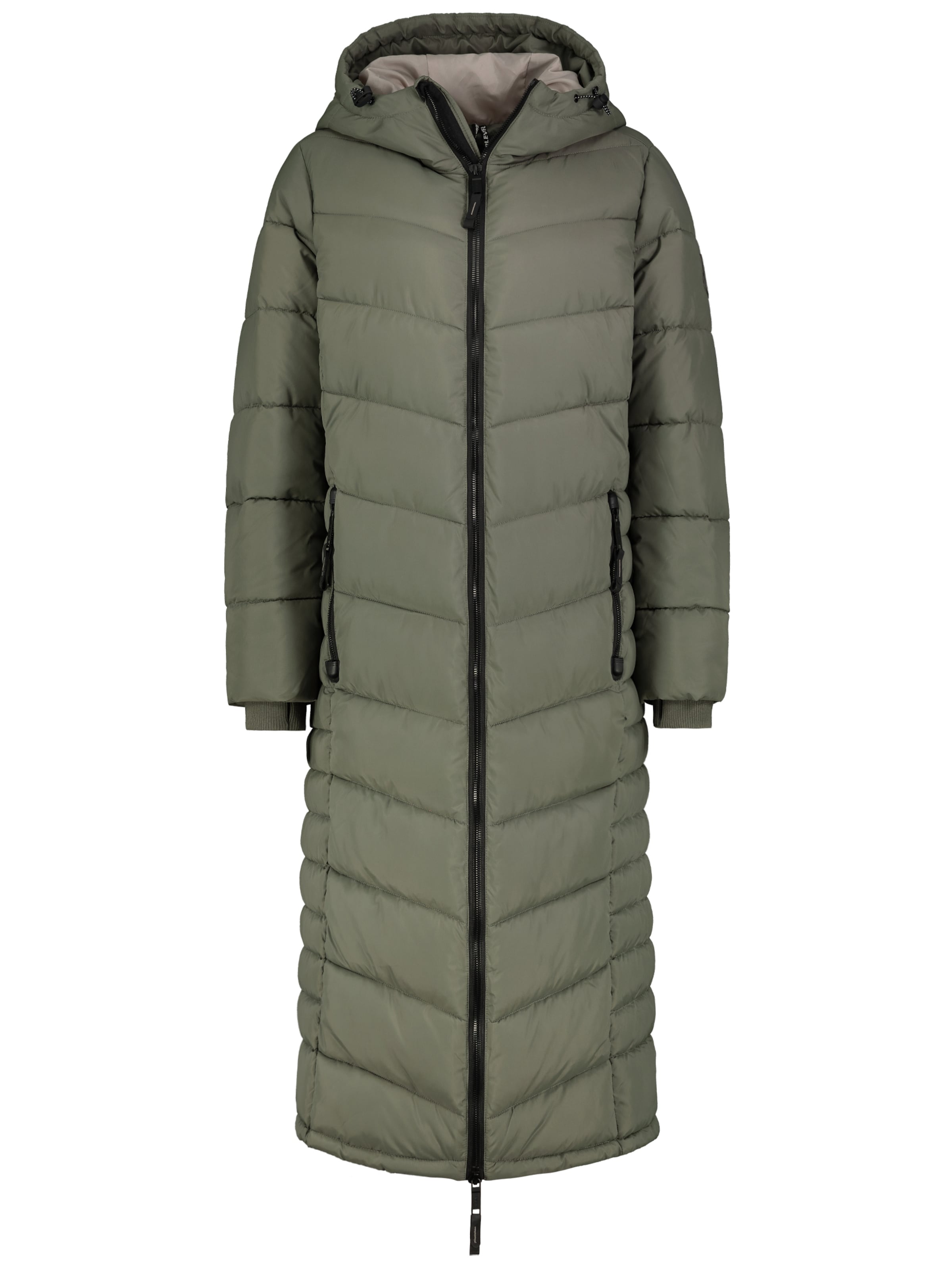 Sublevel Winter Coat in Green: front