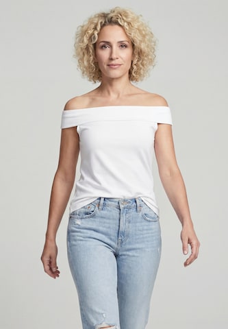 T-shirt 'Fashion Look' MUTHA en blanc : devant