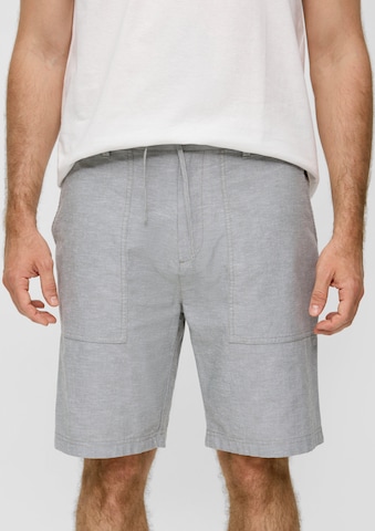 Regular Pantalon chino s.Oliver en gris : devant