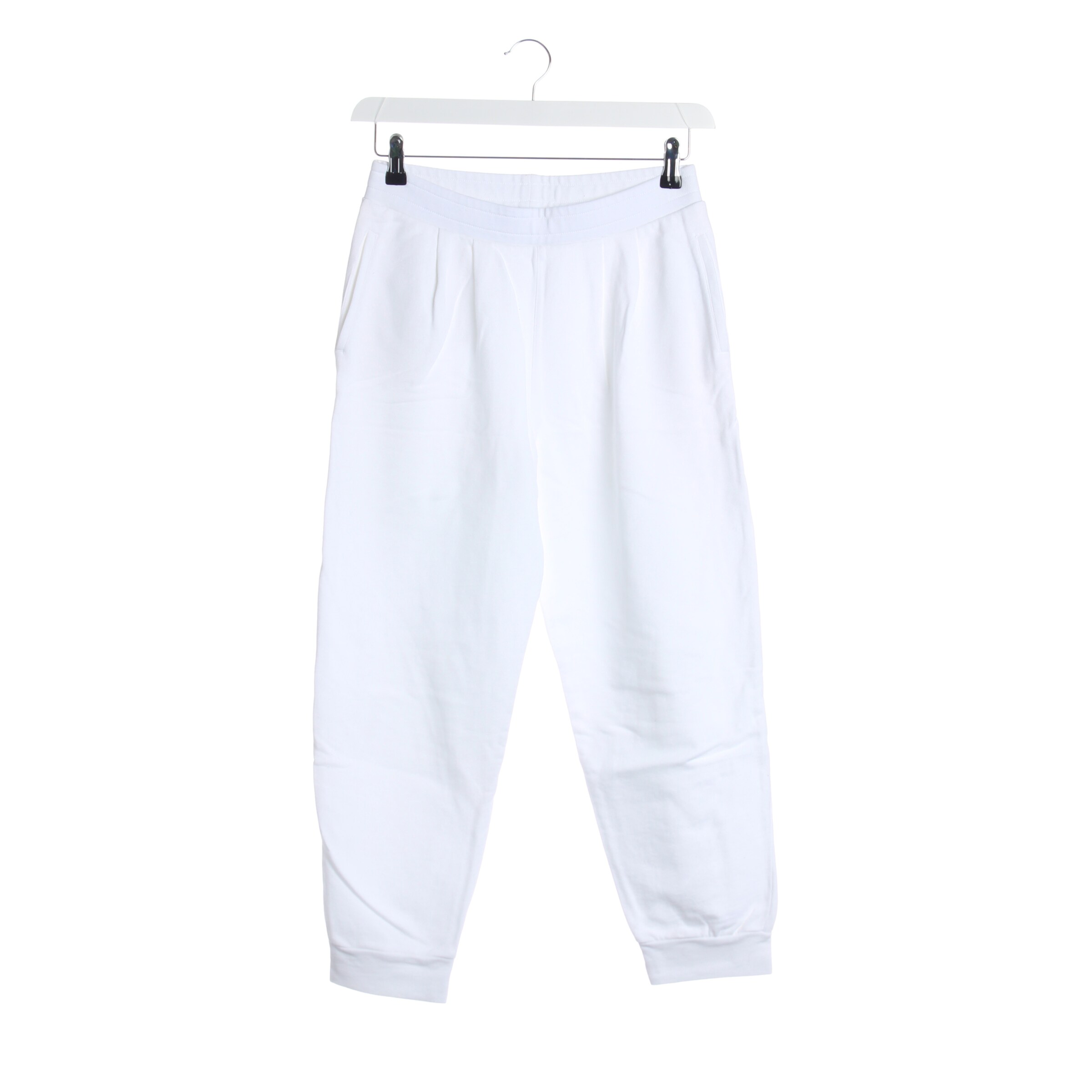 Balmain Pants in S in White: front