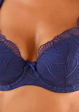 LASCANA Push-up BH in Blau