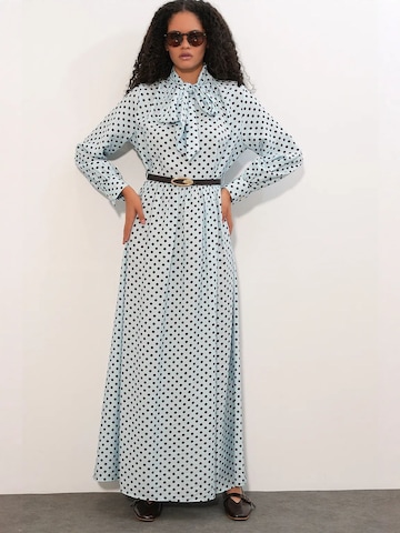 Bigdart Jurk 'Maxi' in Blauw: voorkant