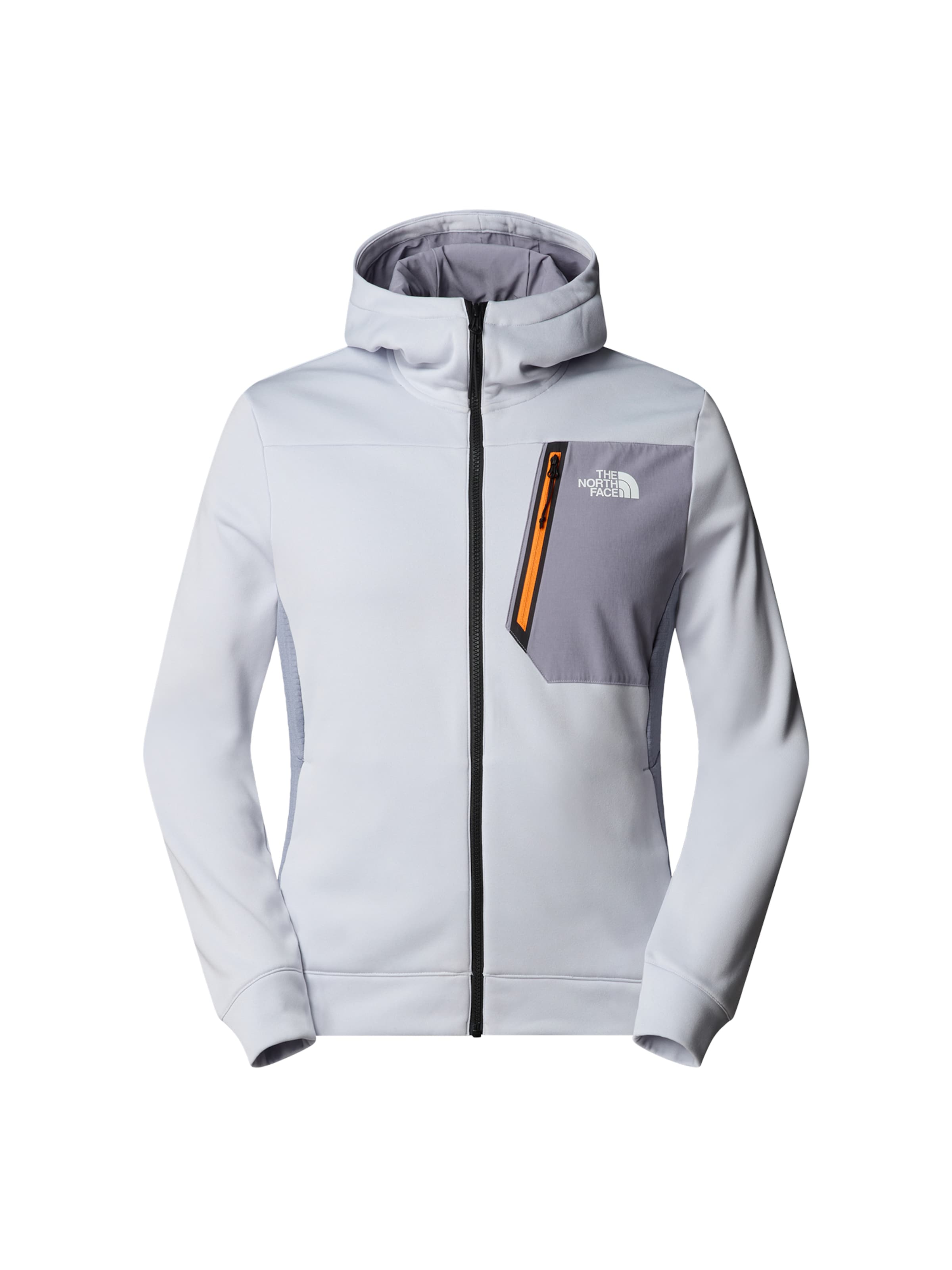 balts THE NORTH FACE Funkcionāla flīsa jaka: no priekšpuses