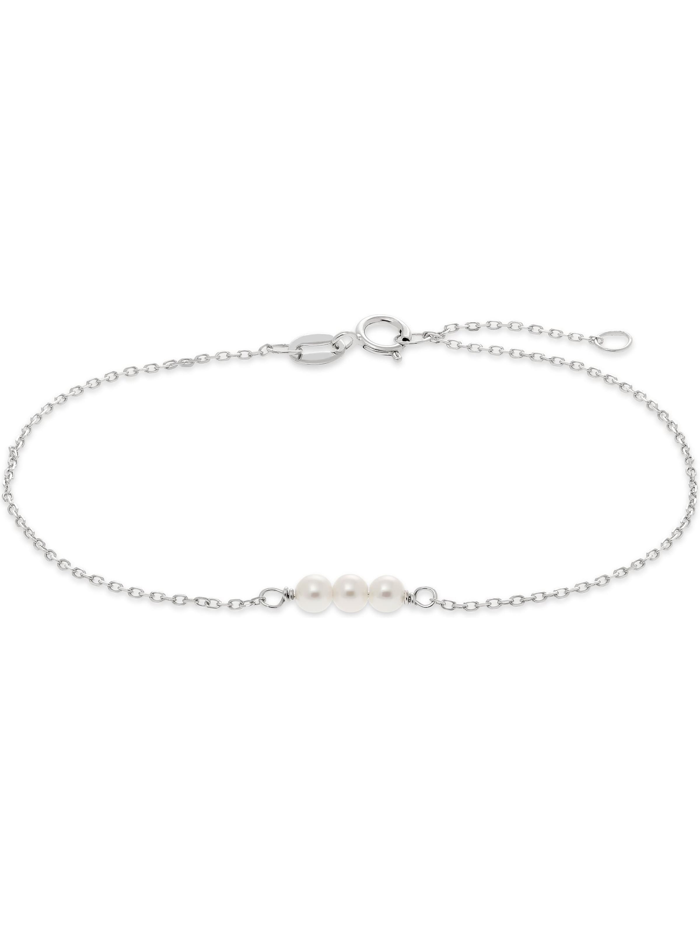 CHRIST Armband in Silber: Vorderseite