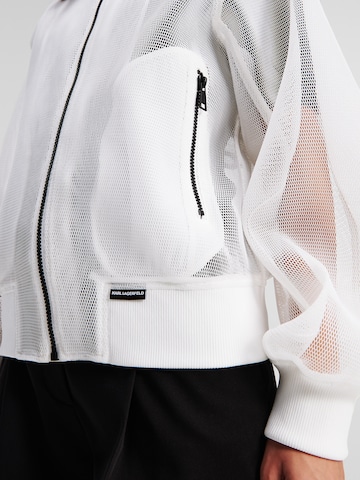 Karl Lagerfeld Overgangsjakke i hvid