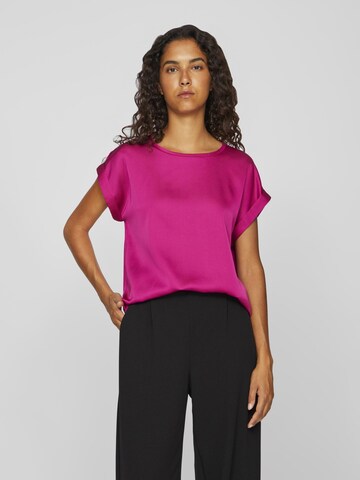 VILA Blouse 'Ellette' in Lila: voorkant