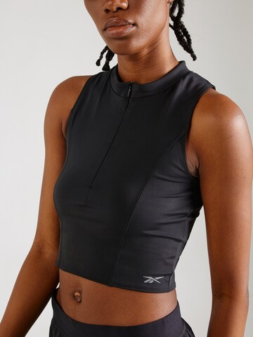 Reebok Sporttop in Zwart