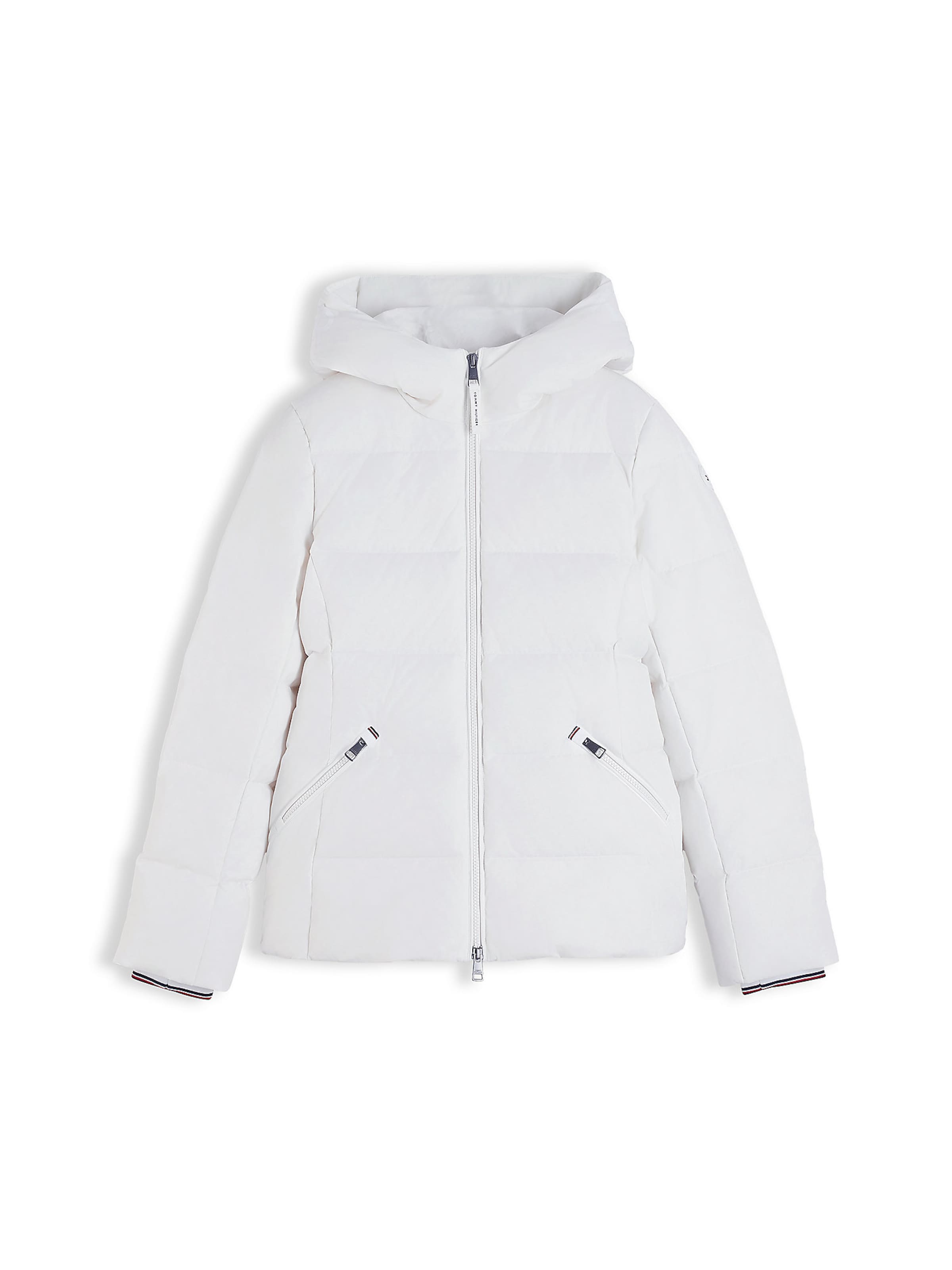 TOMMY HILFIGER Winterjas in Wit: voorkant