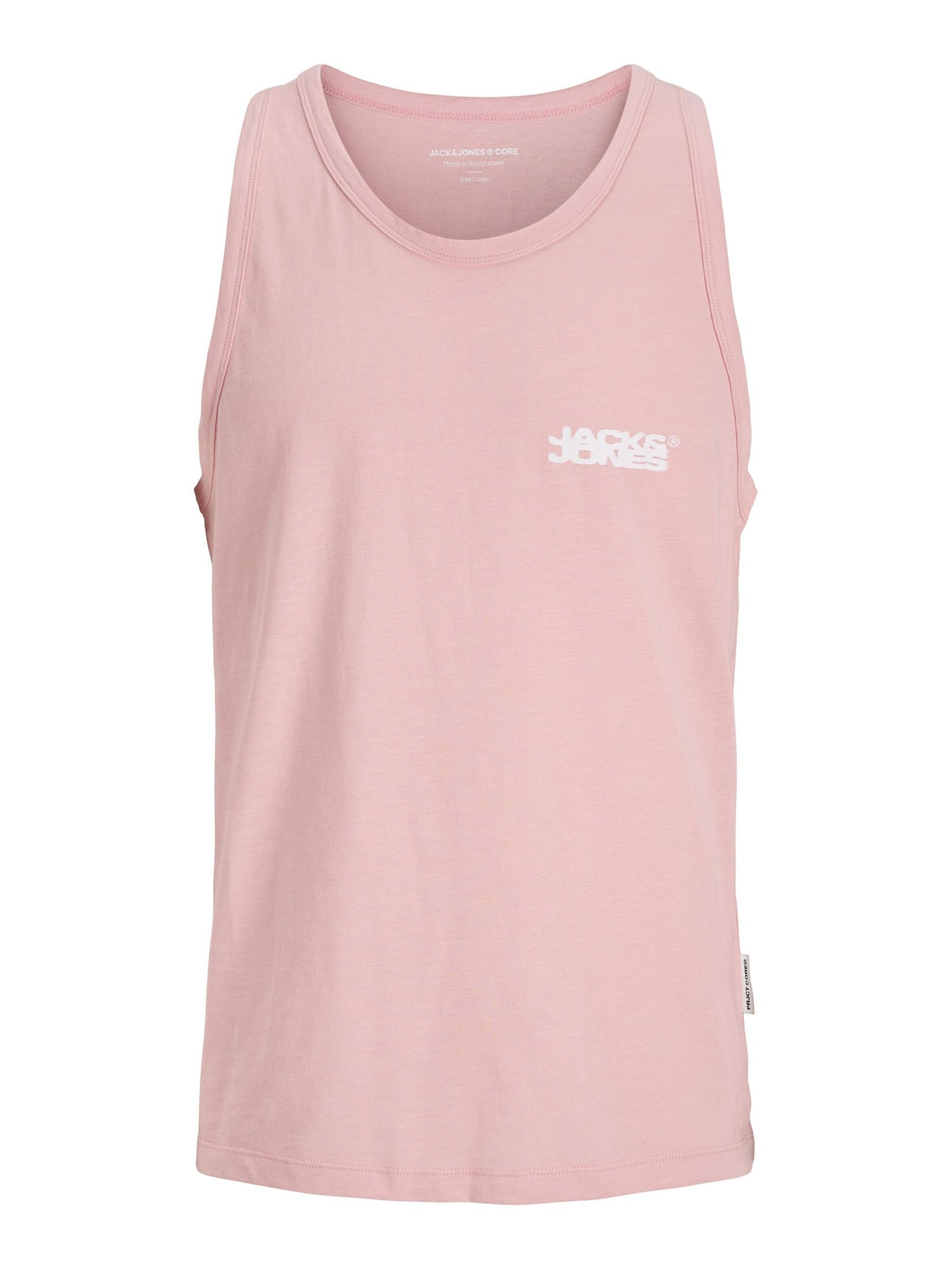 JACK & JONES Shirt 'JCOSago' in Pink: front