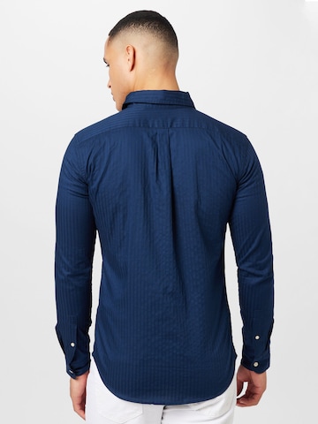 Dockers Slim fit Button Up Shirt in Blue