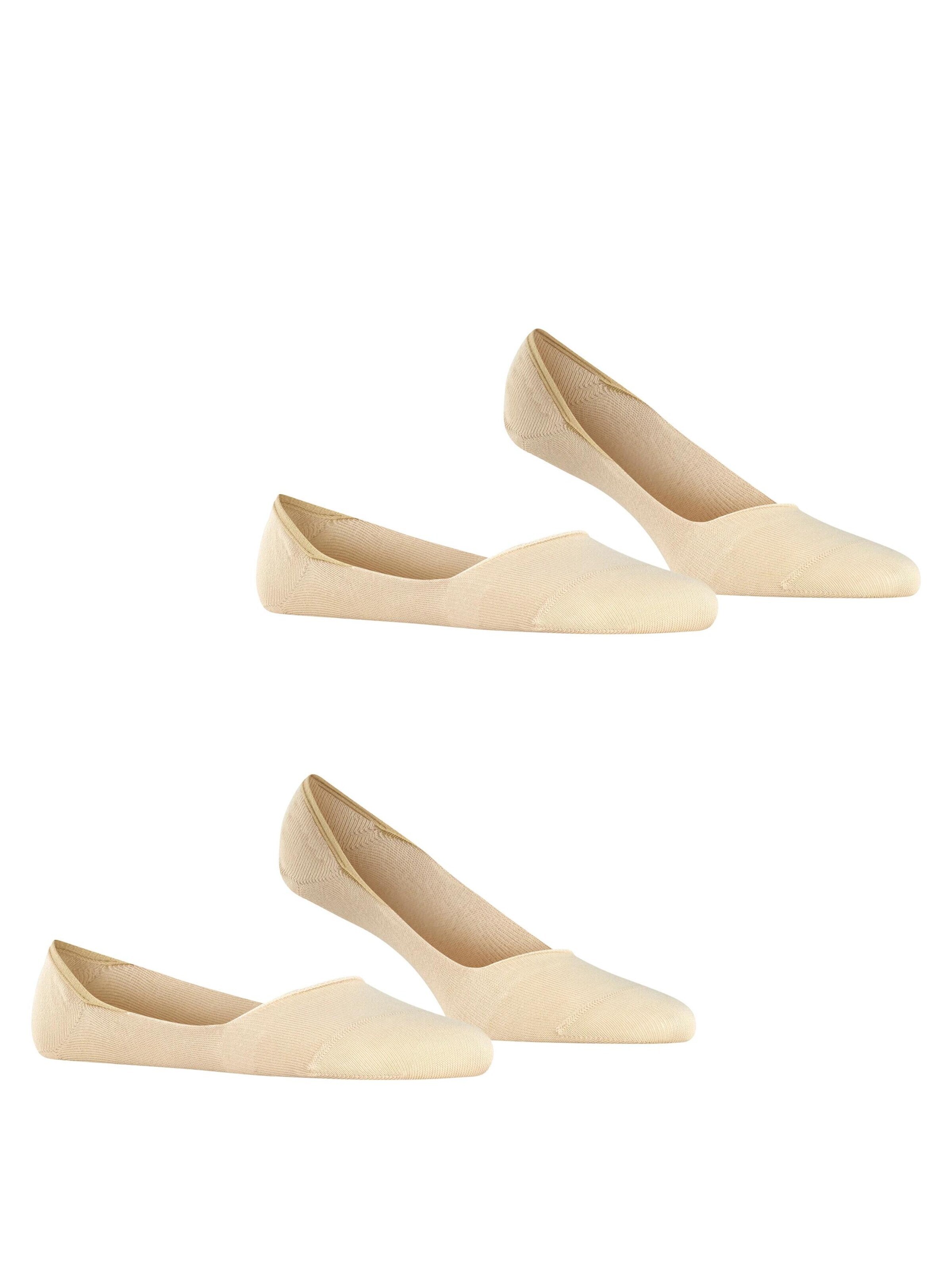 ESPRIT Socken 'Cotton 2-Pack'‌‌‌‌‌‌‌‌‌ in Beige