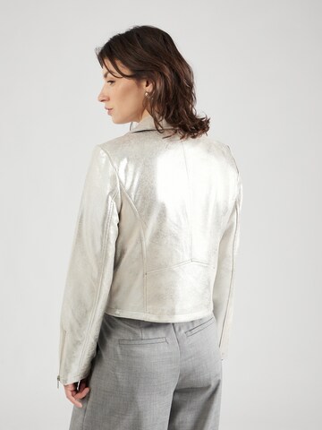 ONLY Jacke 'PARIS' in Silber