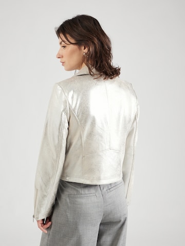 Veste mi-saison 'PARIS' ONLY en argent