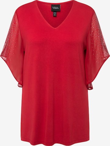 Ulla Popken Tunic in Red: front