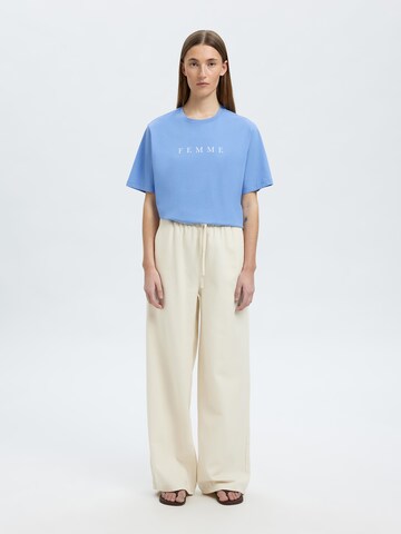 SELECTED FEMME Póló 'VILJA' - kék