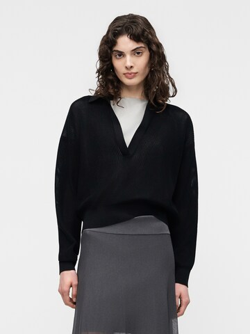 DRYKORN Pullover 'Jorgia' in Schwarz: Vorderseite