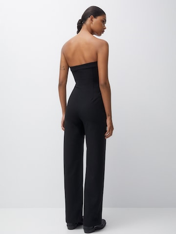 Pull&Bear Jumpsuit in Schwarz