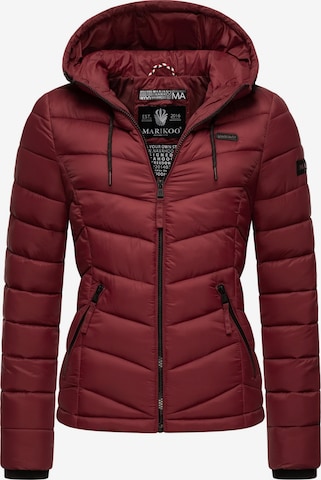 MARIKOO Between-season jacket 'Kuala' in Red: front