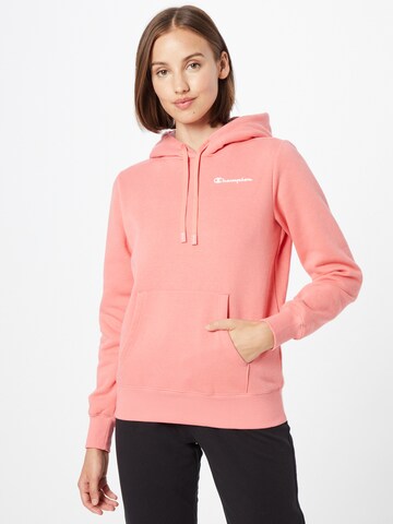 Champion Authentic Athletic Apparel Αθλητική μπλούζα φούτερ σε ροζ: μπροστά
