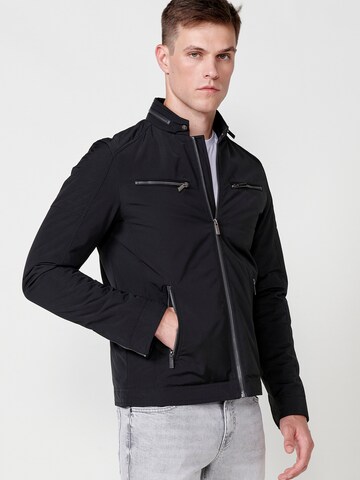 Veste mi-saison KOROSHI en noir