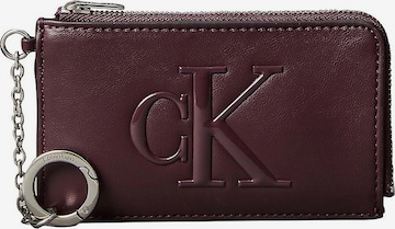 Porte-monnaies Calvin Klein en marron : devant