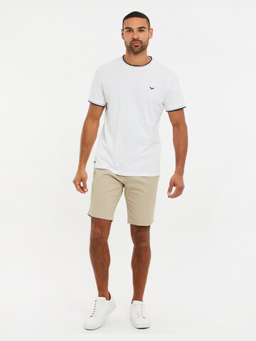 Threadbare Slimfit Chino hlače 'Northsea' | bež barva