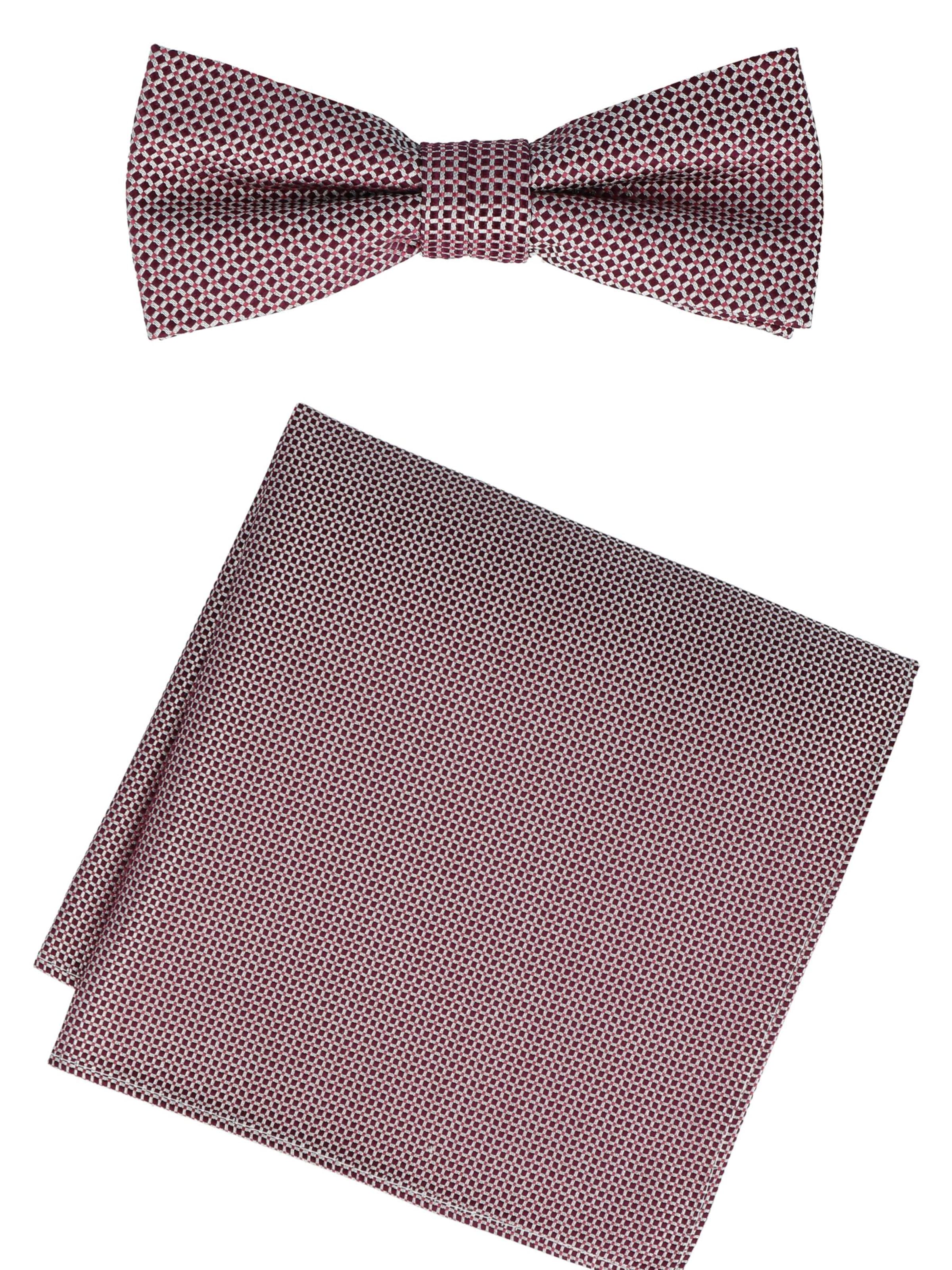WILLEN Bow Tie 'Pastell Uninah' in Red: front