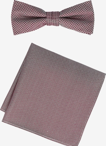 WILLEN Bow Tie 'Pastell Uninah' in Red: front