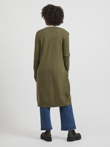 VILA Knitted Coat 'Ril' in Green