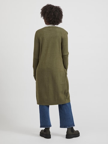 VILA Knitted coat 'Ril' in Green