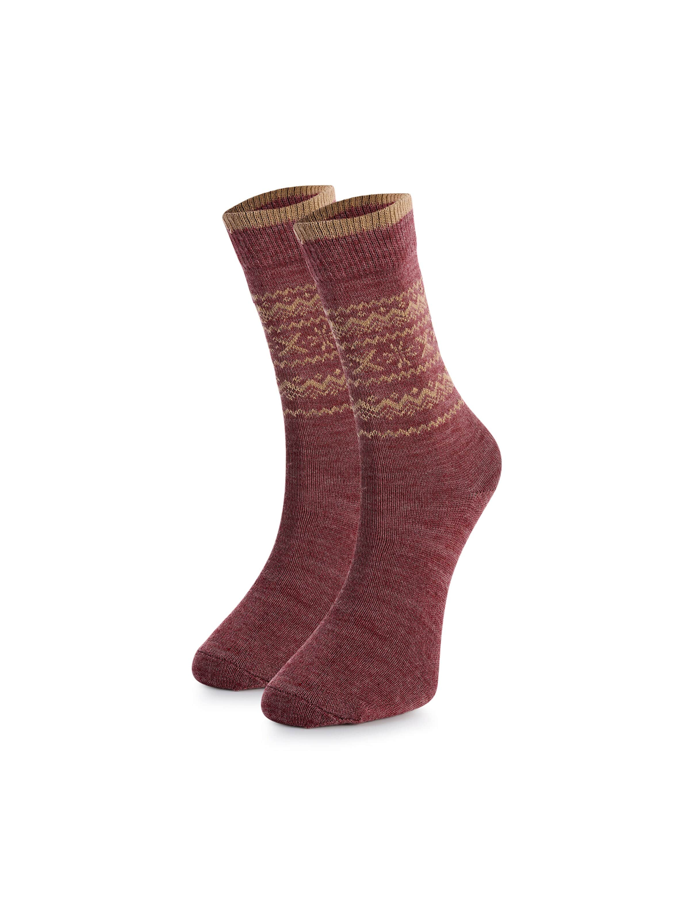 Crea Socks Sokken 'Outdoor Winter' in Gemengde kleuren