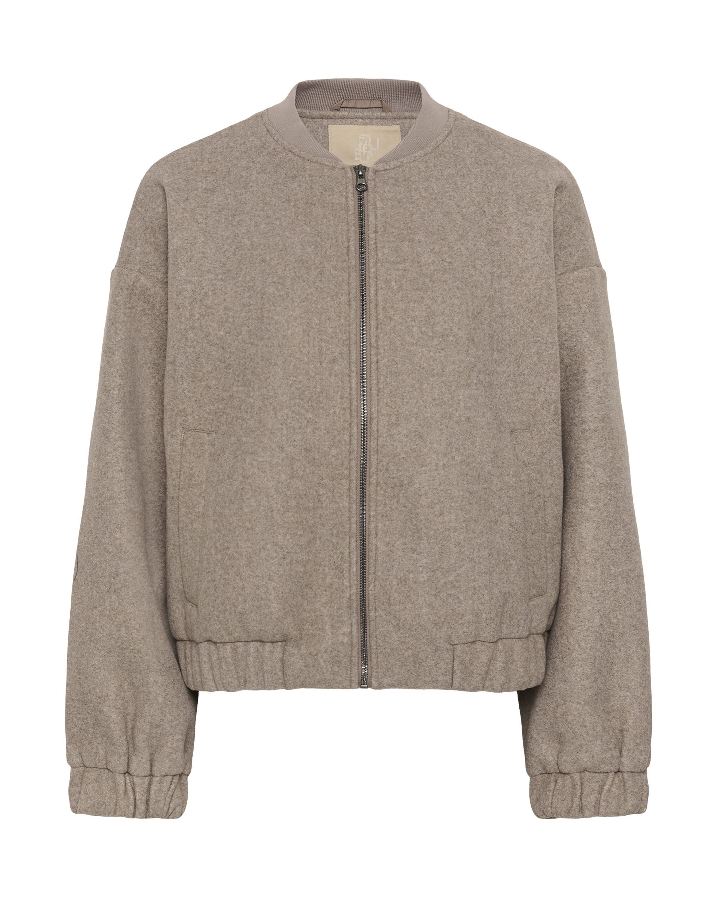 Veste mi-saison 'CUPalona' CULTURE en gris : devant