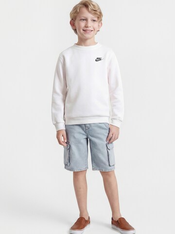 Calvin Klein Jeans Loosefit Shorts  'Andrew' in Blau: Vorderseite