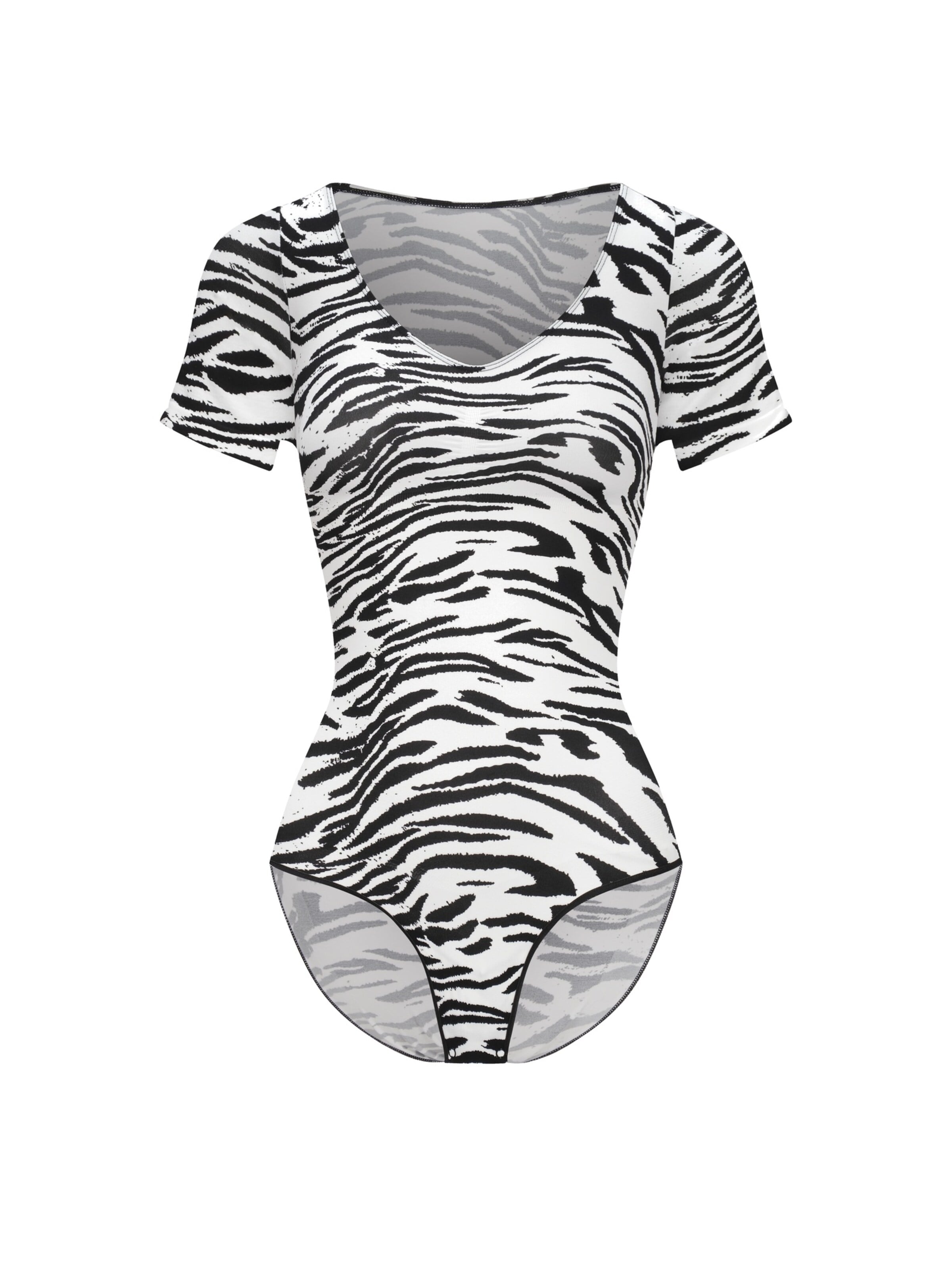 cfab Shaping bodysuit 'T-Shirt Bodysuit Sculpting Shapewear mit Slip' in XS in Wool white, Item view