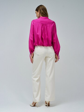 Chemisier Salsa Jeans en rose